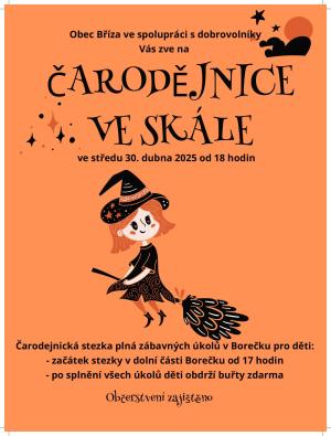 Čarodějnice ve Skále a stezka pro děti